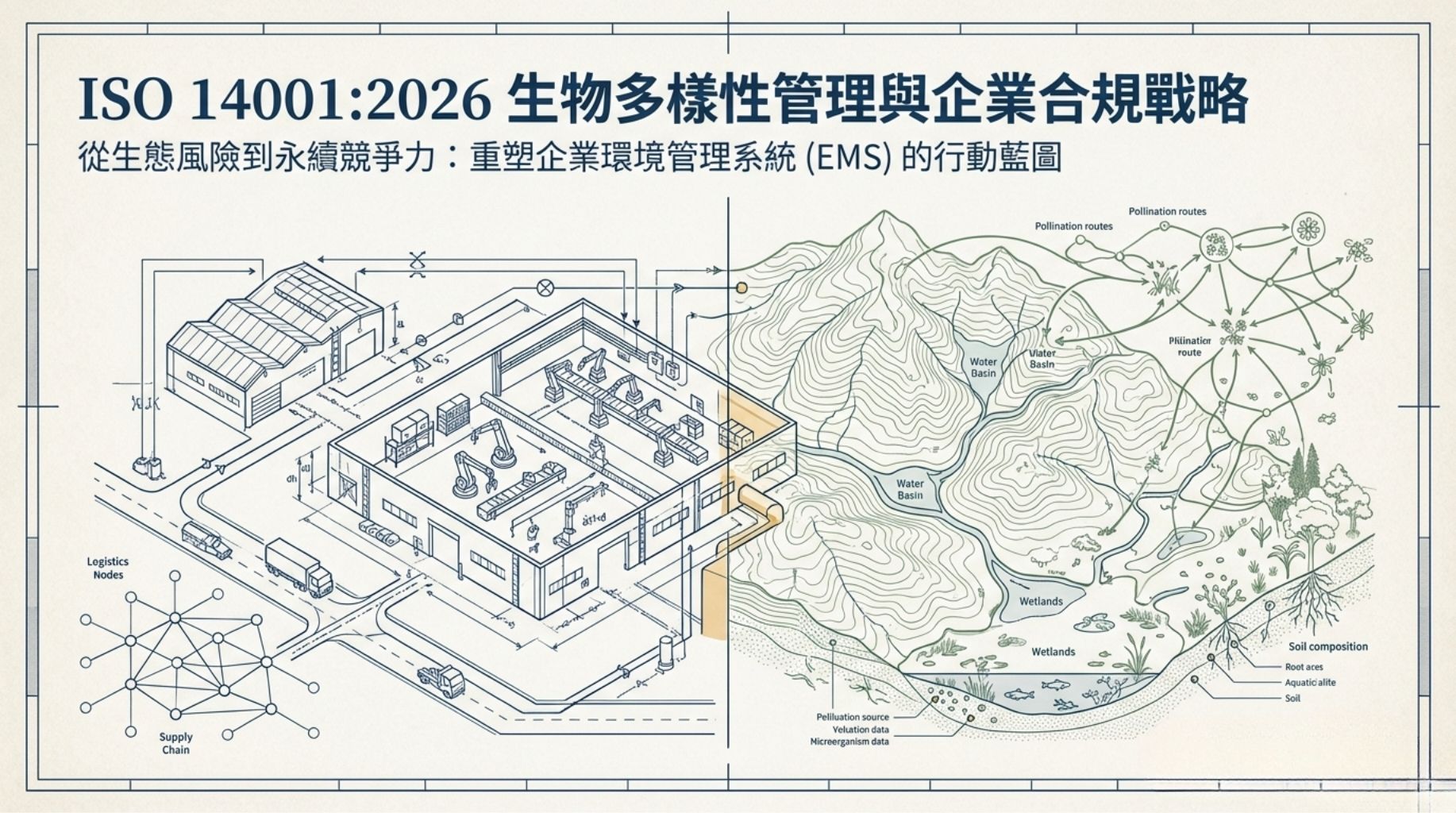 ISO 14001:2026 生物多樣性要求解析:企業如何將生物多樣性納入 EMS 管理